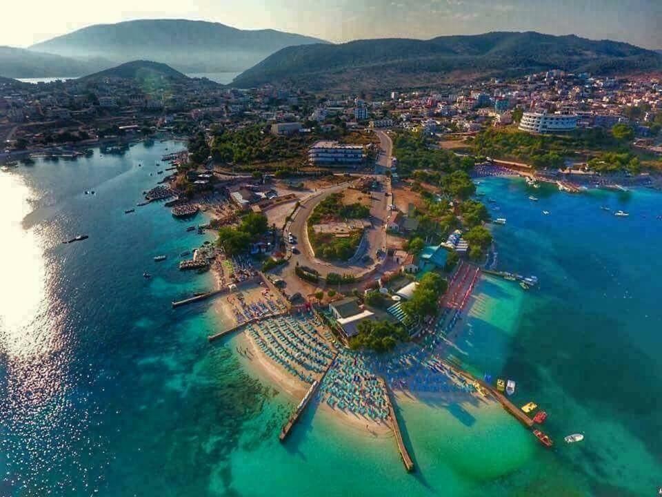 Sunset House Apartment Ksamil Bagian luar foto
